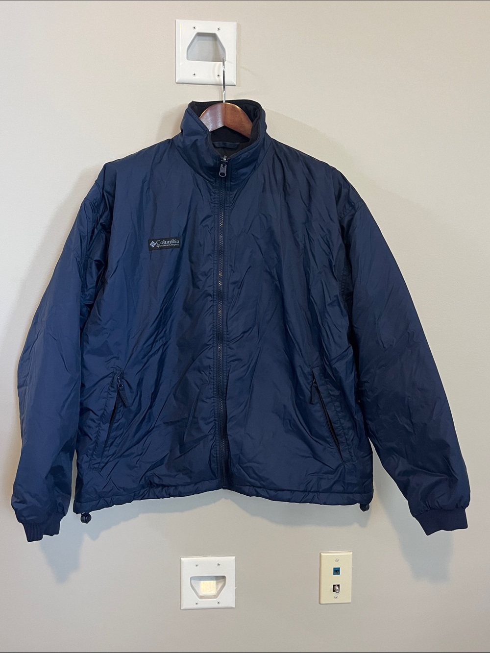 Columbia Navy Puffer Jacket for Men